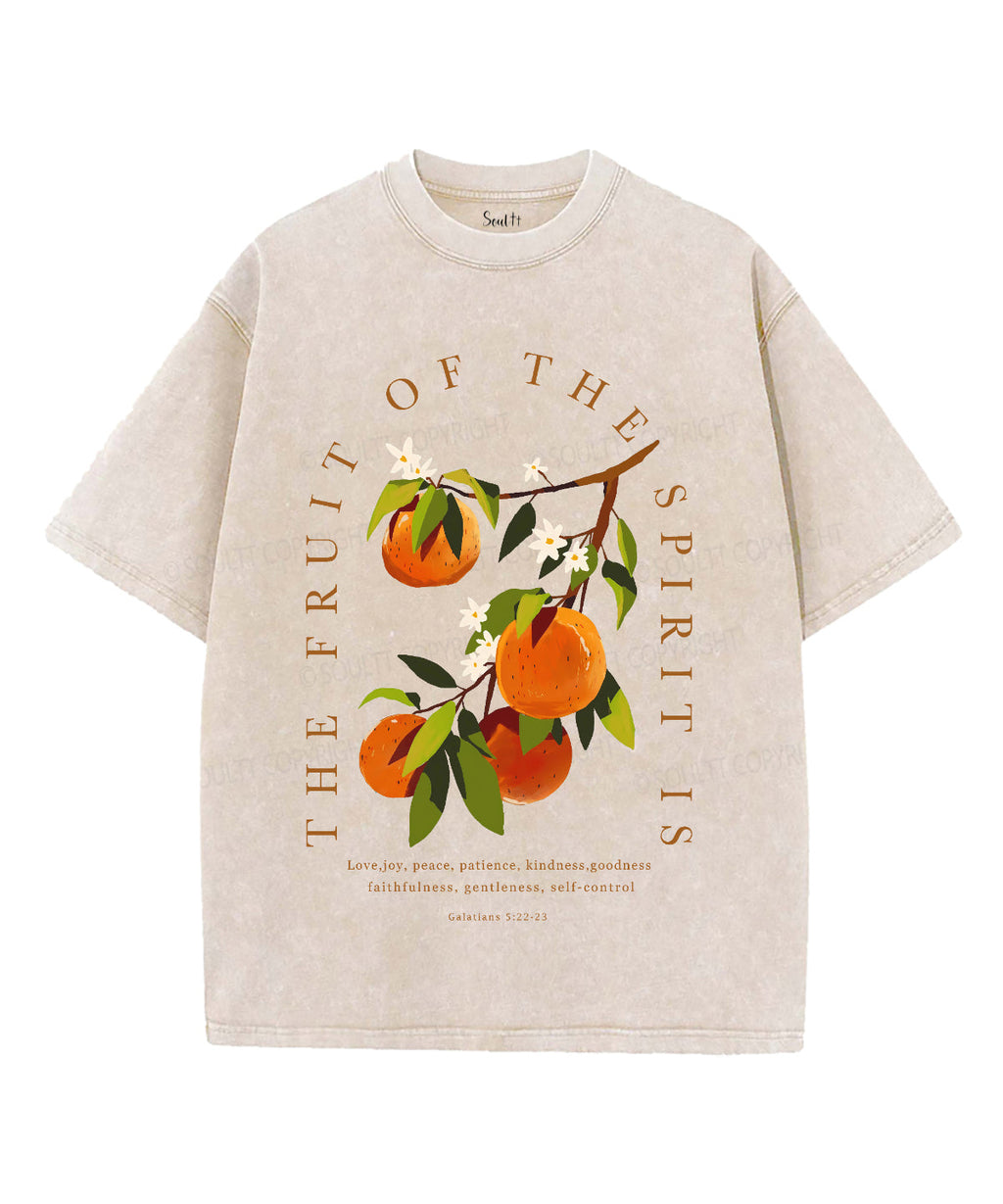 Fruit Of The God Unisex Washed Christian T-shirt Hoodie, Sweatshirt | CiraTrend.com (Image 2)
