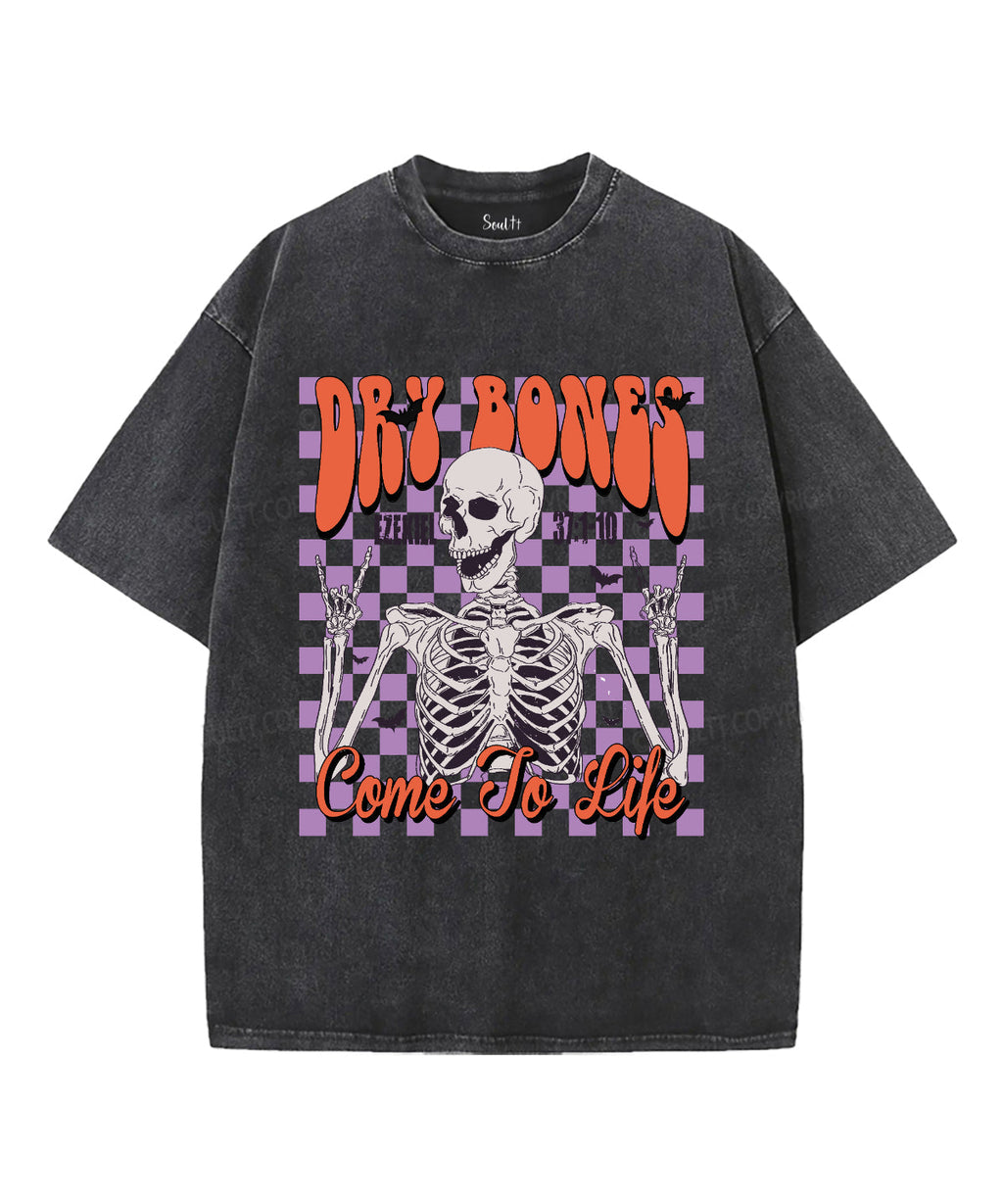 Dry Bones Come To Life Unisex Washed Christian T-shirt Style002 Hoodie, Sweatshirt | CiraTrend.com (Image 1)