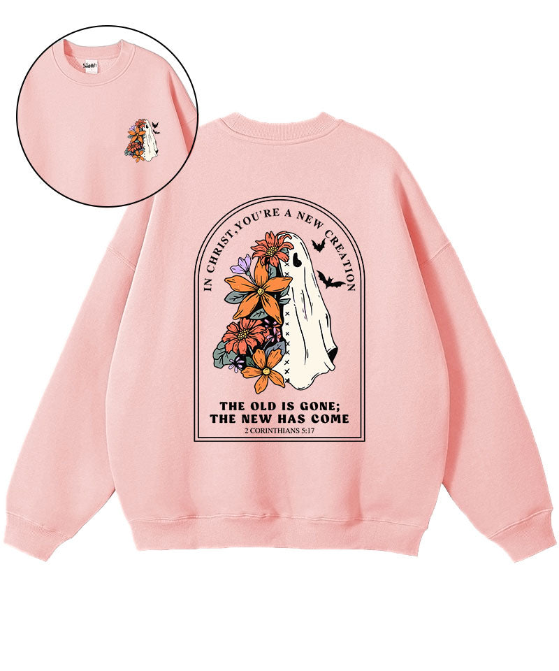 The New Was Come Double Sided Cotton Christian Sweatshirt T-Shirts, Hoodie | CiraTrend.com (Image 1)