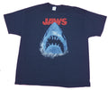 Jaws Mens T-Shirt- Distressed Big Mouth Shark Under Red Name Image Style003 Hoodie, Sweatshirt | CiraTrend.com