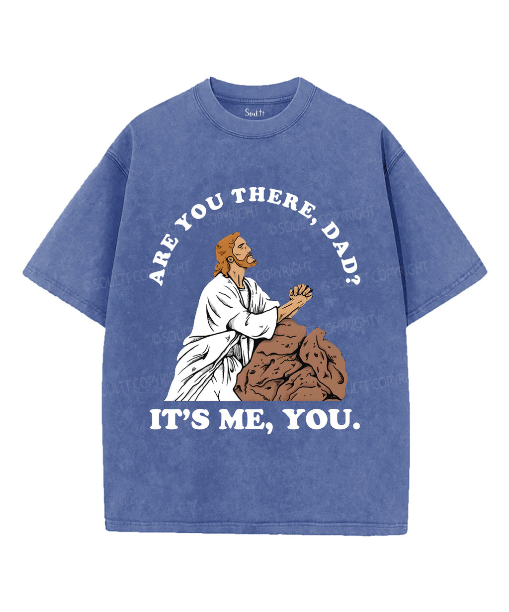 Are You There Unisex Washed Christian T-shirt Hoodie, Sweatshirt | CiraTrend.com (Image 4)