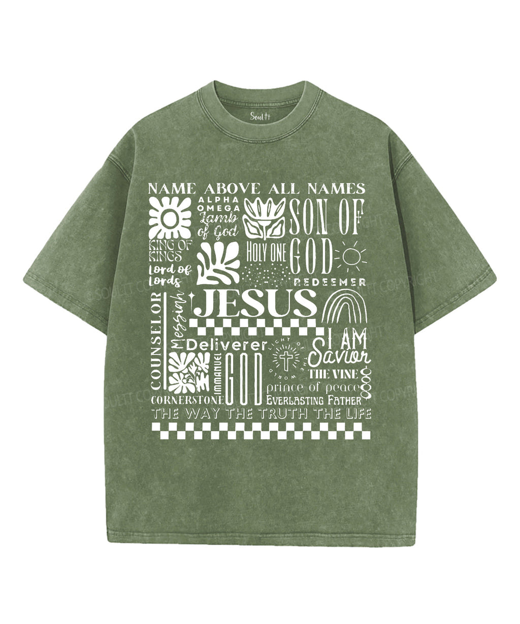 The Way The Truth The Life Unisex Washed Christian T-shirt Hoodie, Sweatshirt | CiraTrend.com (Image 4)