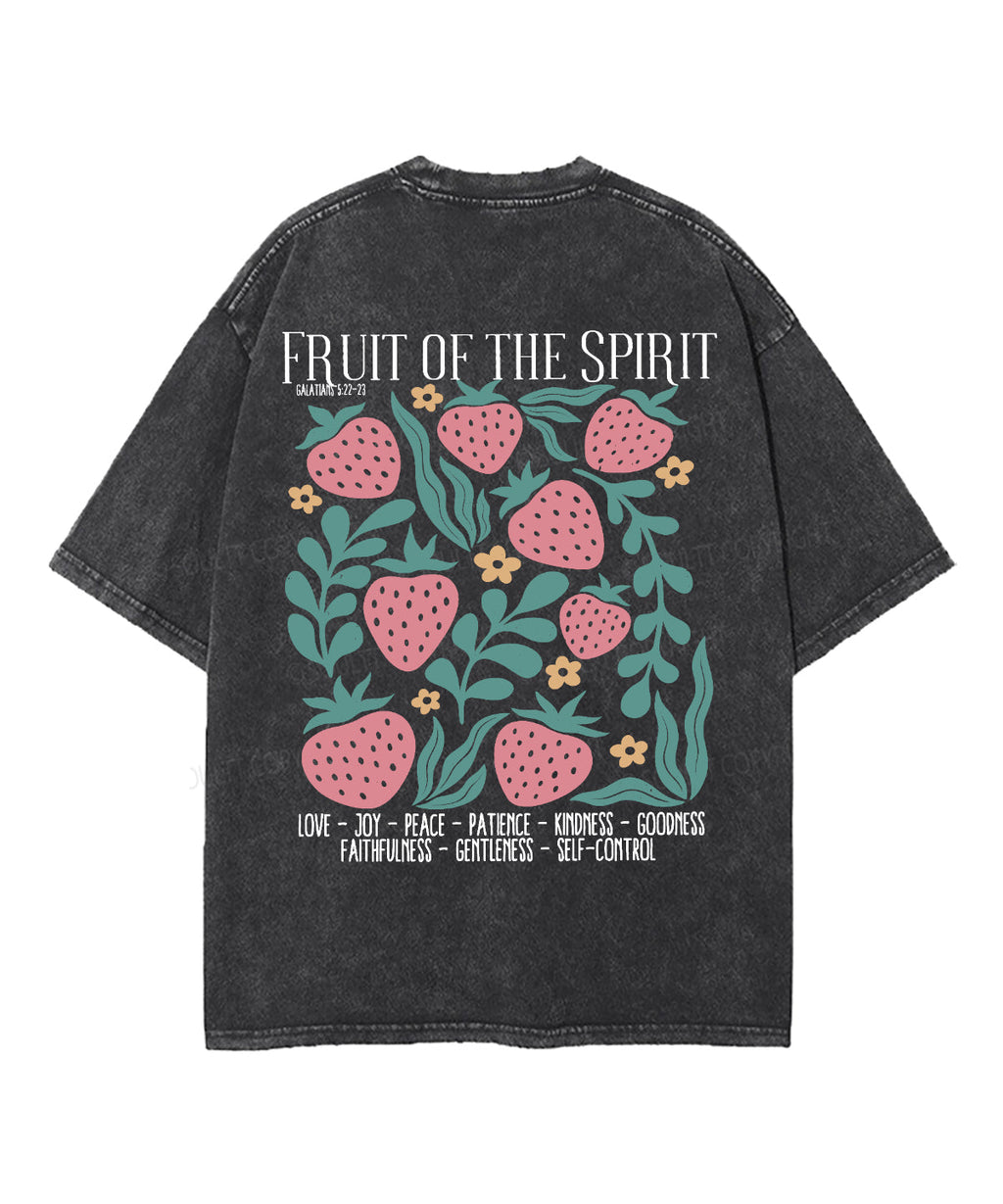 Fruit Spirit Double Sided Washed Christian Style010 T-Shirts, Hoodie, Sweatshirt