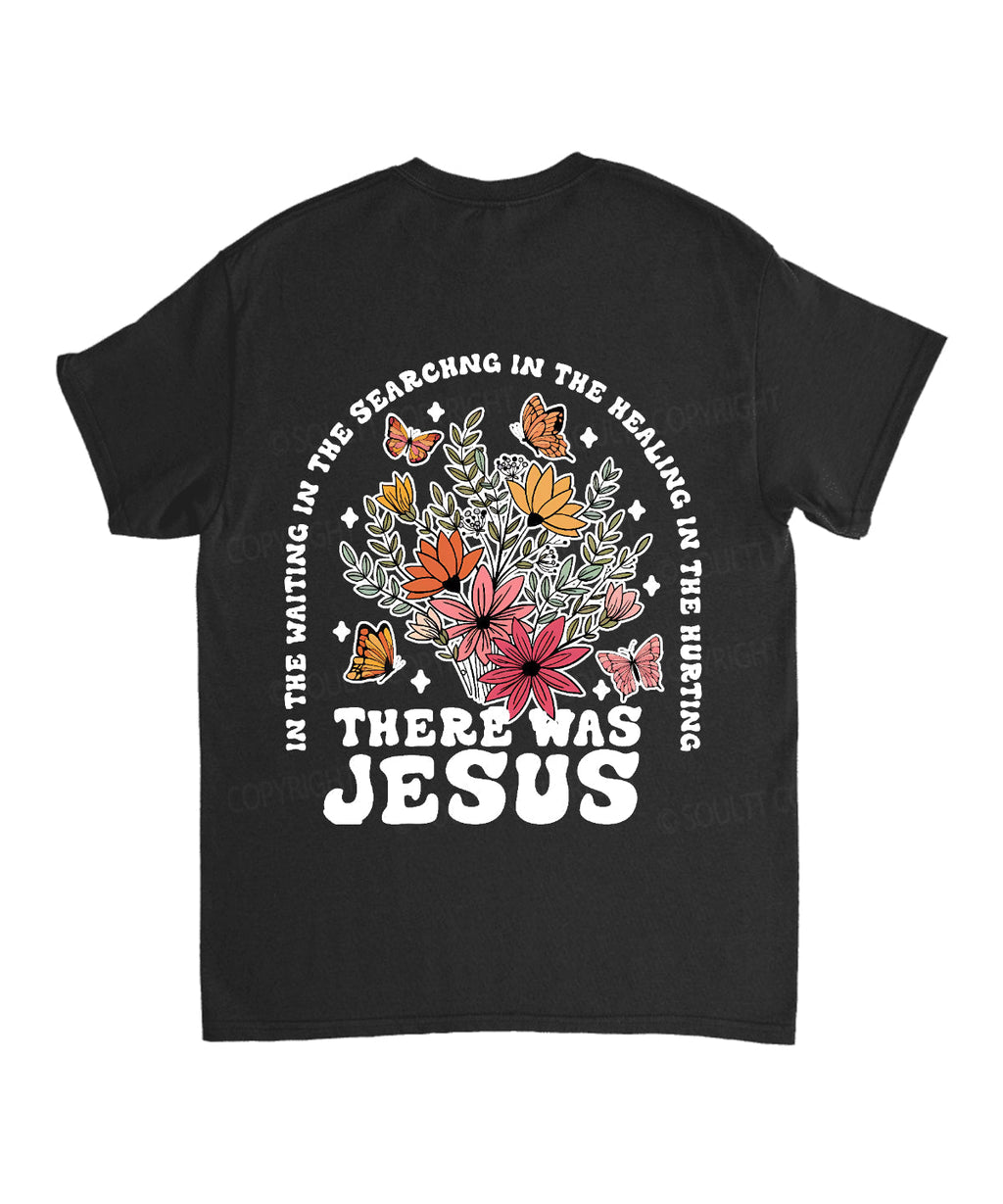 There Was Jesus Double Sided Unisex Cotton Christian T-Shirt Hoodie, Sweatshirt | CiraTrend.com (Image 5)
