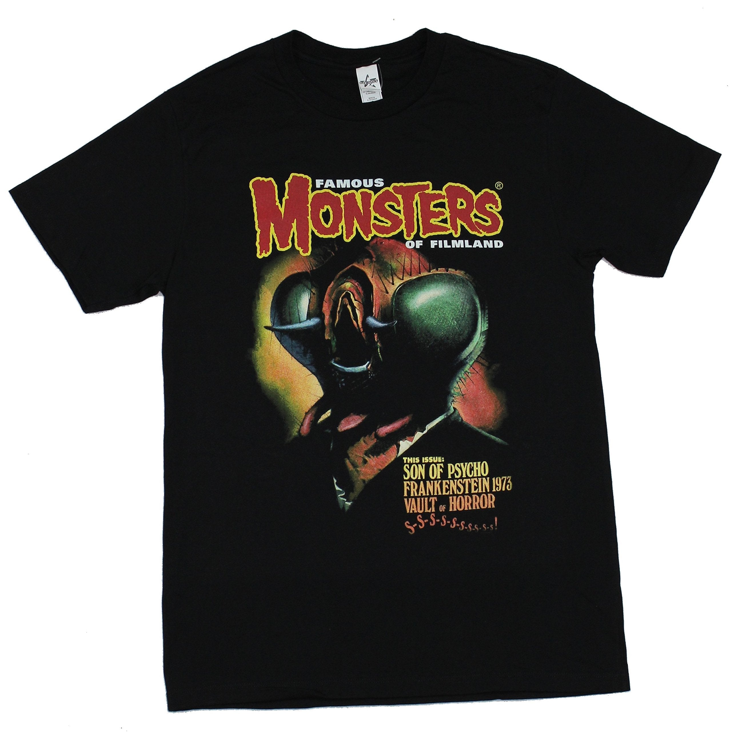 Famous Monsters of Filmland Mens T-Shirt - The Fly Image Hoodie, Sweatshirt | CiraTrend.com