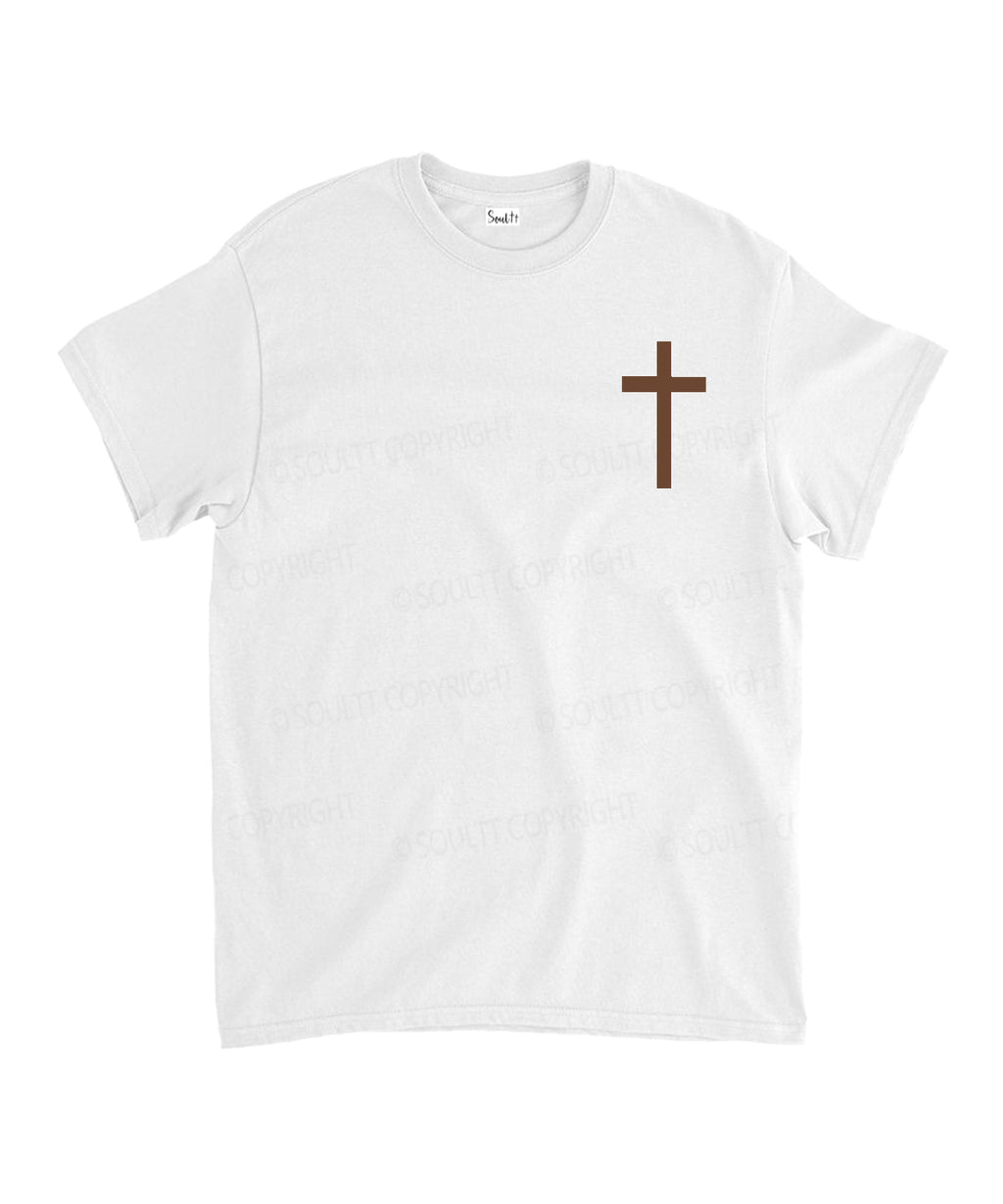 The Lord Is My Shepherd Double Sided Unisex Cotton Christian T-Shirt Hoodie, Sweatshirt | CiraTrend.com (Image 2)