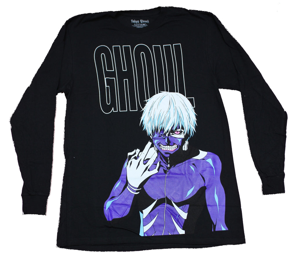 Tokyo Ghoul Long Sleeve Ghoul Suited Image Under Ghoul T-Shirts, Hoodie, Sweatshirt