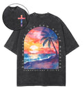 His Mercies Are New Double Sided Unisex Washed Christian T-shirt Style004 Hoodie, Sweatshirt | CiraTrend.com (Image 1)