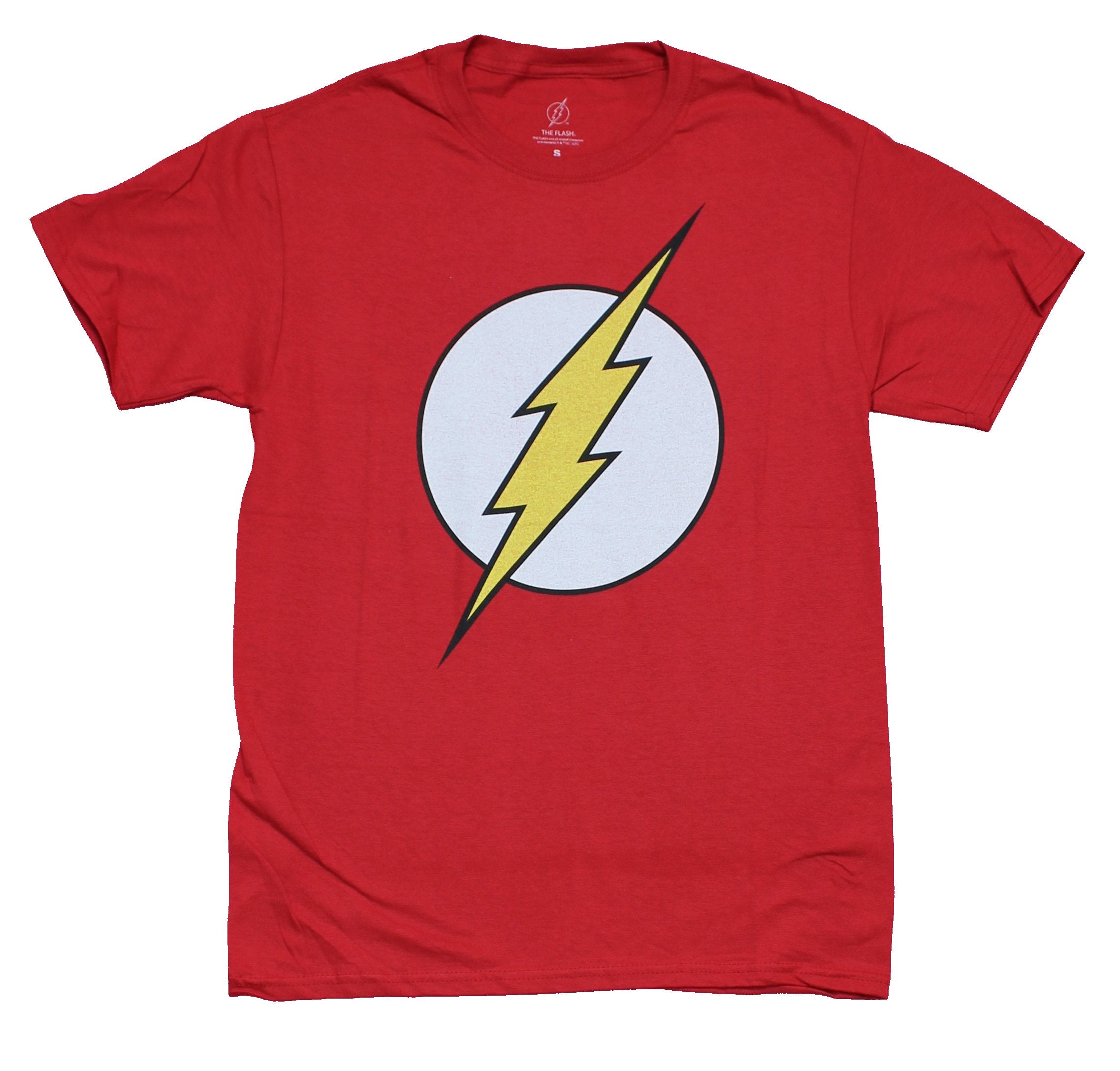 Flash Comic Mens T-Shirt - Classic Crisp Logo Hoodie, Sweatshirt | CiraTrend.com