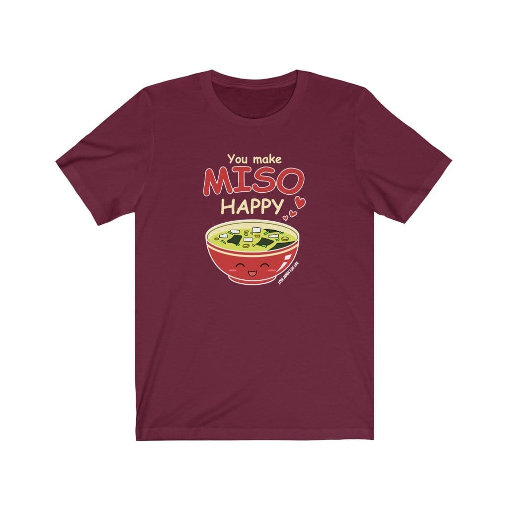 Miso Happy Unisex Tee Hoodie, Sweatshirt | CiraTrend.com (Image 5)