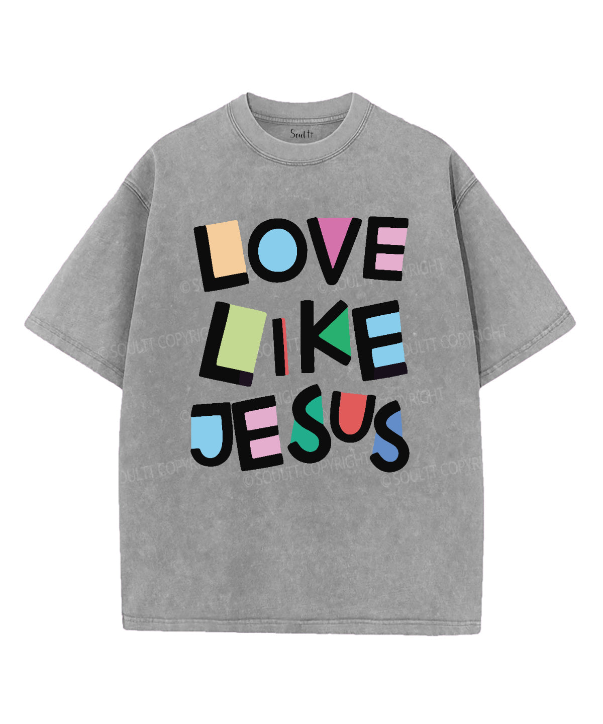 Love Like Jesus Washed Christian T-shirt Style001 Hoodie, Sweatshirt | CiraTrend.com (Image 4)