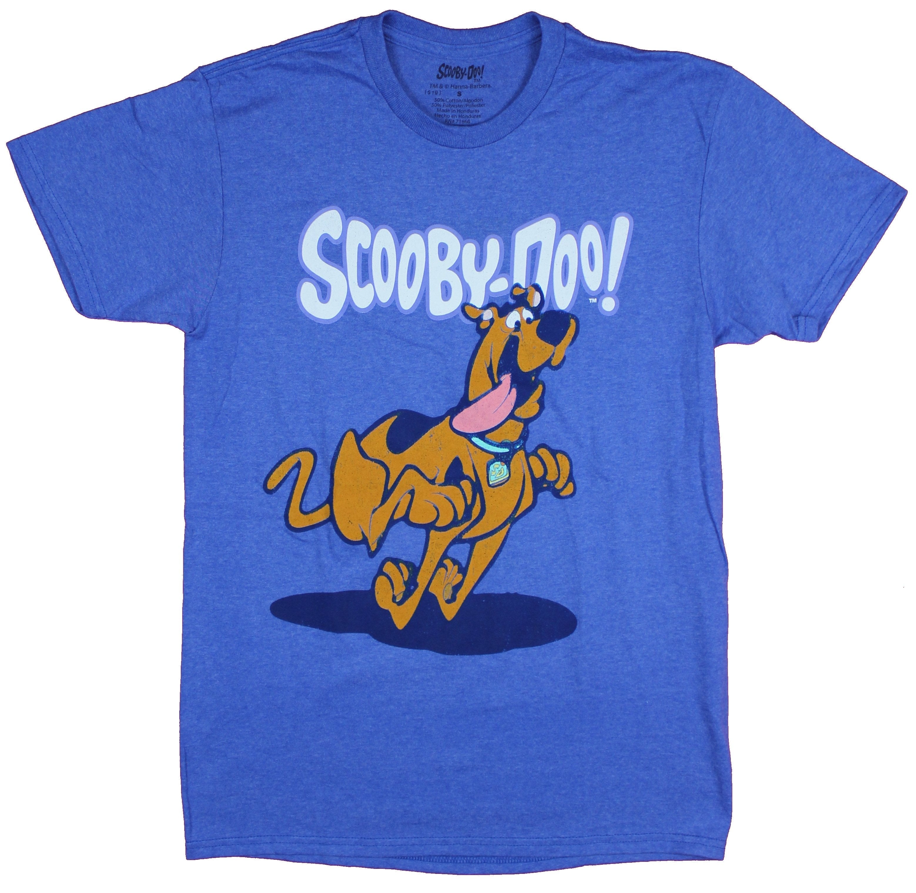Scooby Doo Mens T-Shirt  - Scooby Running With Tongue Out Image Hoodie, Sweatshirt | CiraTrend.com