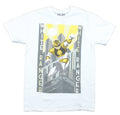 Mighty Morphin Power Rangers Mens T-Shirt - White Ranger Art Deco Style Pose Hoodie, Sweatshirt | CiraTrend.com
