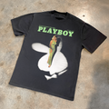 1966 PLAYBOY 'BUNNY CHAIR' HEAVYWEIGHT BLACK T-SHIRT Hoodie, Sweatshirt | CiraTrend.com (Image 1)