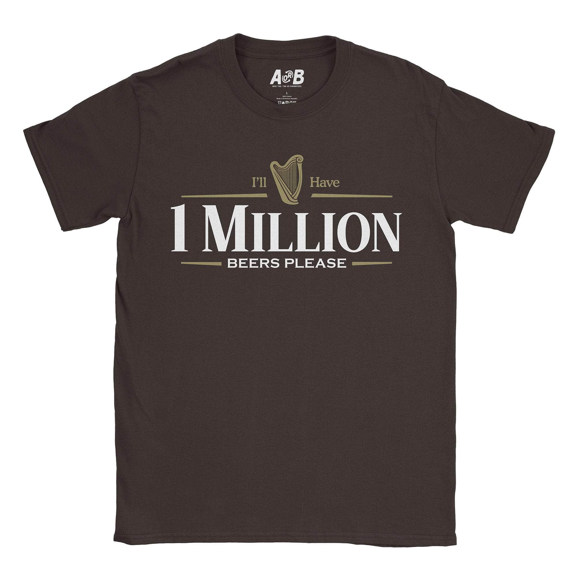 Million Beers T-Shirt Style001 Hoodie, Sweatshirt | CiraTrend.com