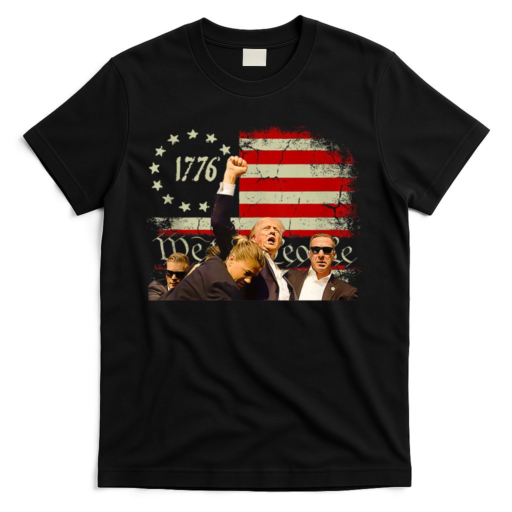 1776 Usa Flag Donald Trump 2024 Usa Election Voting T-Shirt