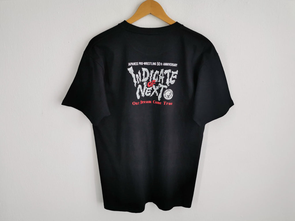 Japan Pro Wrestling Vintage Njpw Indicate Next Tokyo Dome Sakai Tee Size (3)