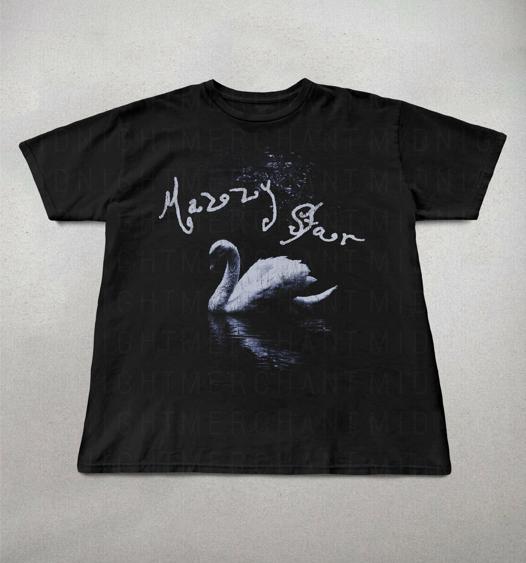Mazzy Star Swan 90s Band Tees Among Swan Mazzy Star Alt Band Tee Band (3)