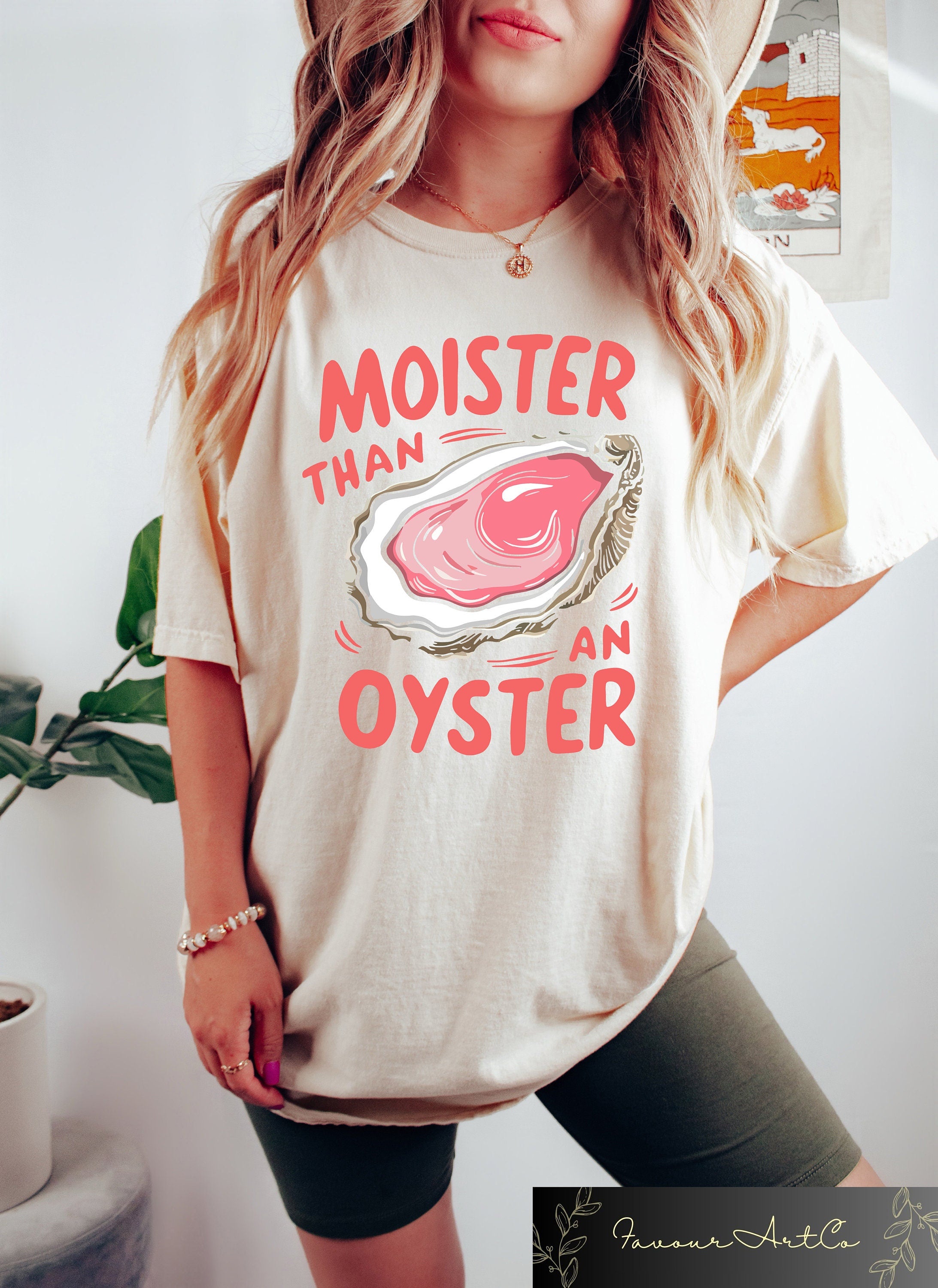 Moister Oyster Retro Humor Casual Unisex T-shirt, Sweatshirt, Hoodie (3)