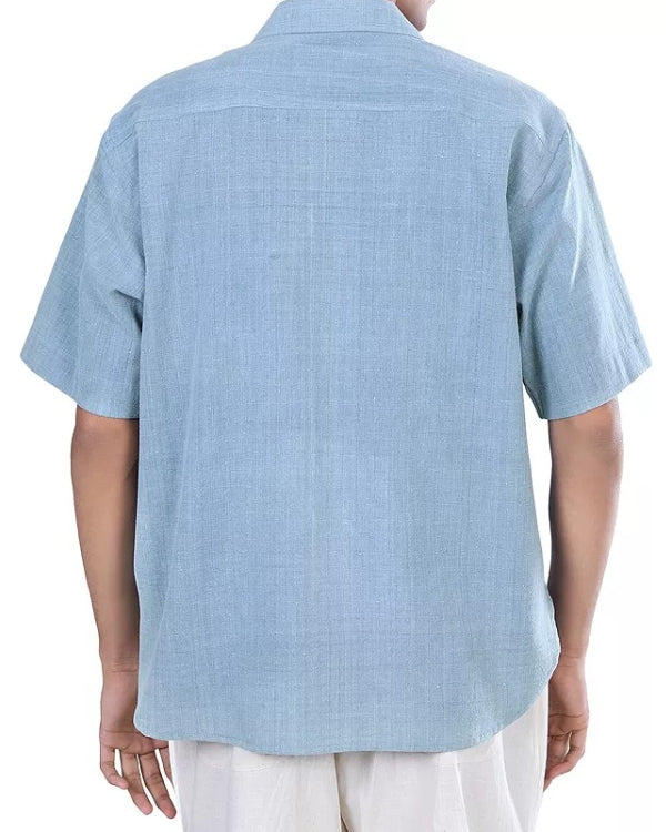 Access Hollywood Scott Evans Blue Floral Shirt Hoodie, Sweatshirt | CiraTrend.com (Image 3)
