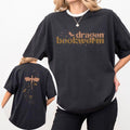 2 Sided, Fantasy Book Dragon T-Shirt, Romantasy Tee, Bookish Shirt, Booktok Merch, Book Gift, Bookworm Gift, Book Club...