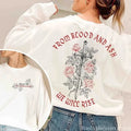 2 Slide, From Blood and Ash We Will Rise Sweatshirt, Jennifer L Poppy Hawke Prince Casteel, iss willa colyns book club...
