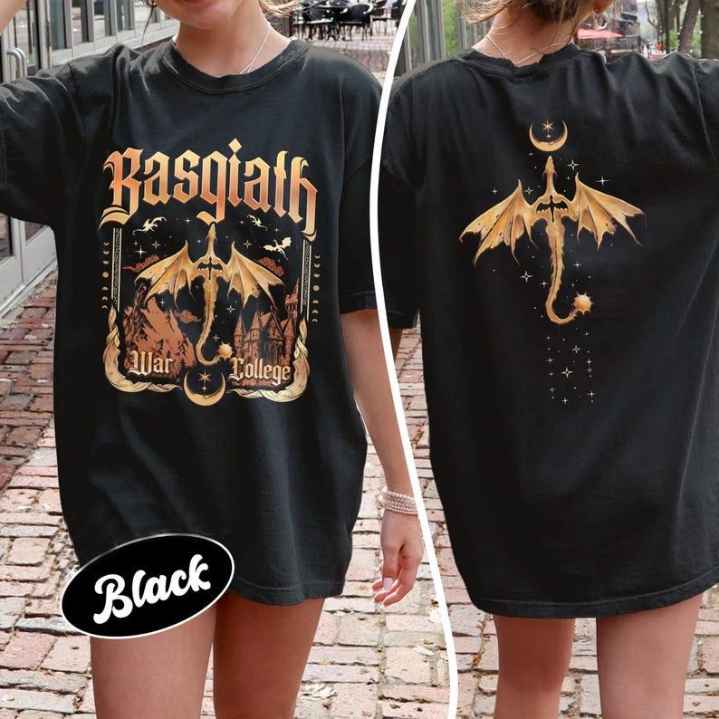 2 Slide, Onyx Storm T-Shirt, Xaden Riorson, Xaden Fourth Wing Tee, Fourth Wing Merch, Iron Flame tshirt, Rebecca Yarros Apparel, Xaddy, Bookishstyle{n002}2