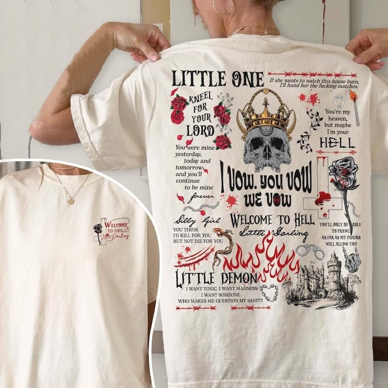 2 Slides, House of Lords T-Shirt, The Ritual Book Shirt, Dark Romance Book Club Shirt, Dark Academia Shirt, Morally Grey Book Club Shirt