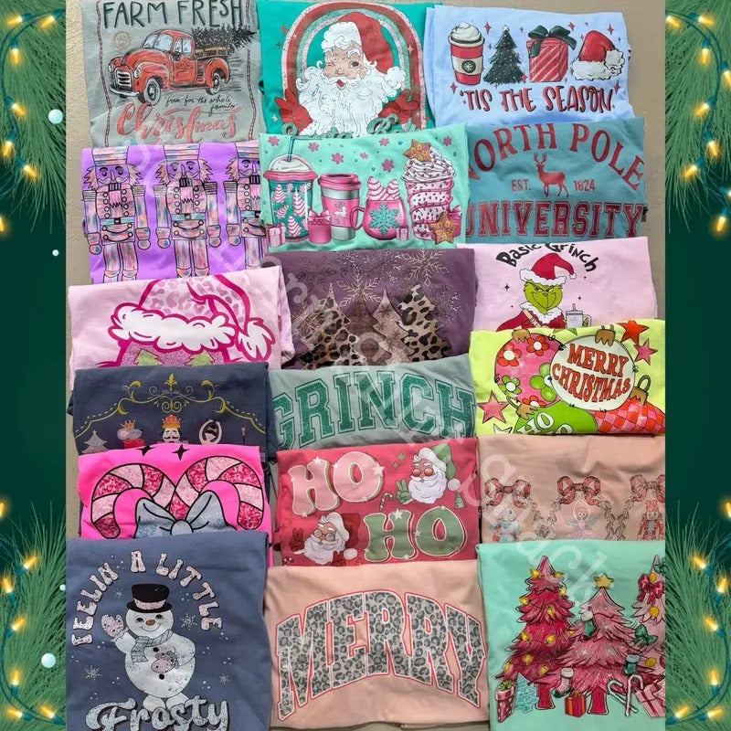 2 Surprise Christmas Comfort Color T shirts for 32.99 Hoodie, Sweatshirt | CiraTrend.com