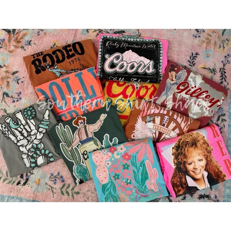 2 Surprise Comfort Color T shirts for 34.99 | Choose your category | Western~ Band~Mama~Faith~Summer~Patriotic~Seasonal