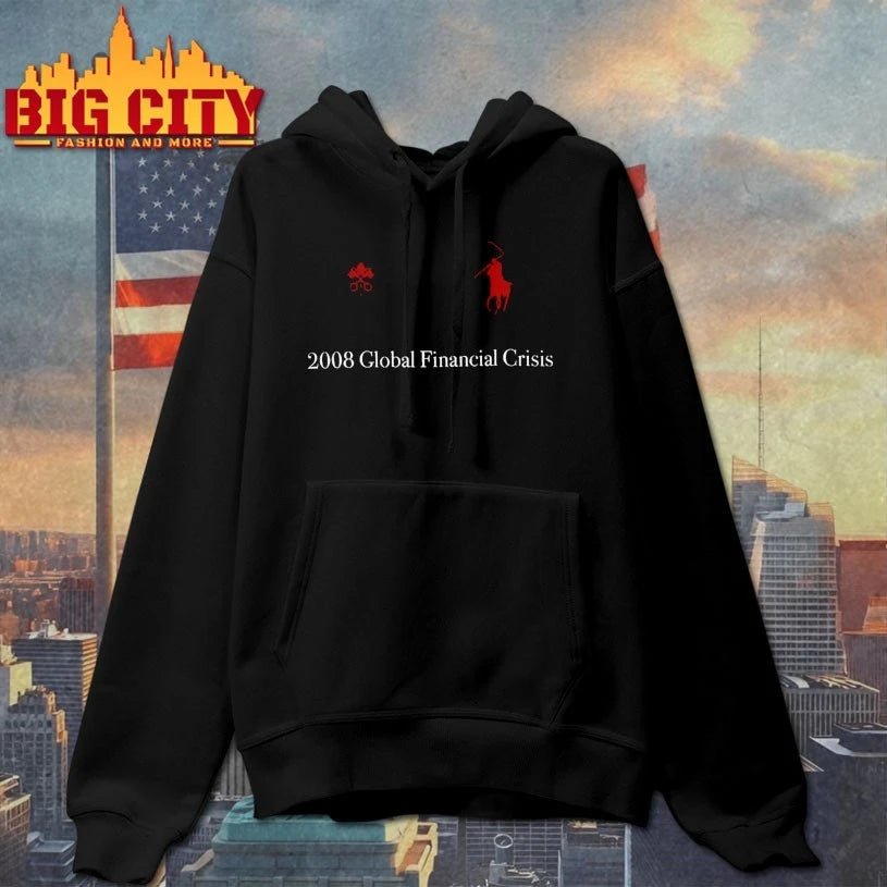 2008 Global Financial Crisis Black shirt