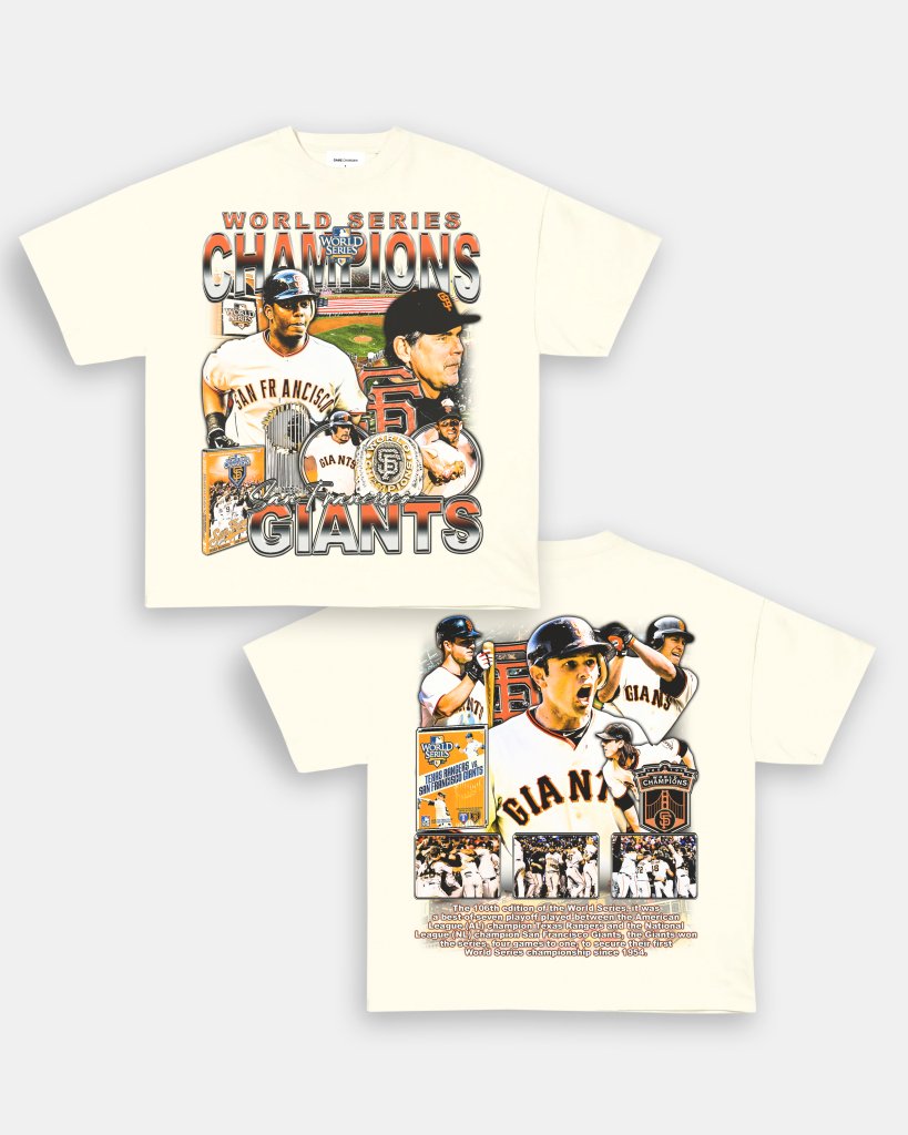 2010 WORLD SERIES CHAMPS - GIANTS TEE - [DS]