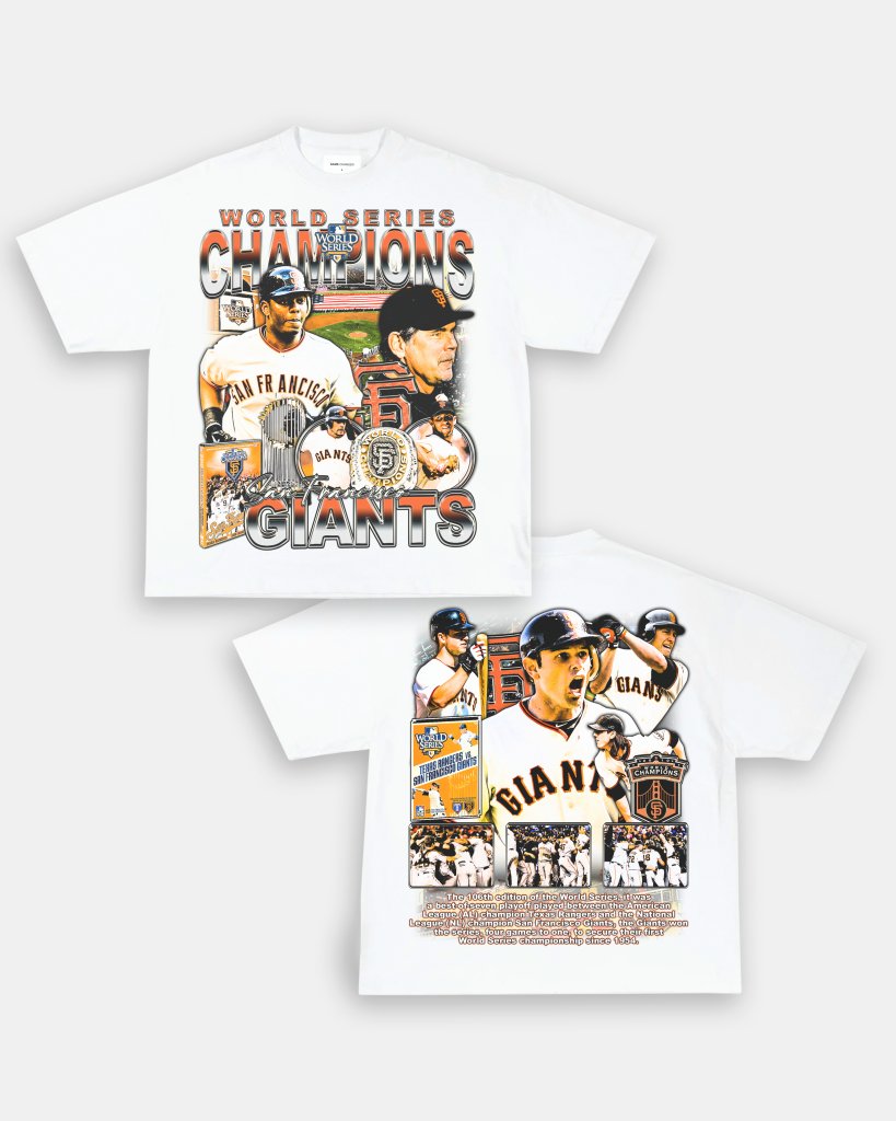 2010 WORLD SERIES CHAMPS - GIANTS TEE - [DS]
