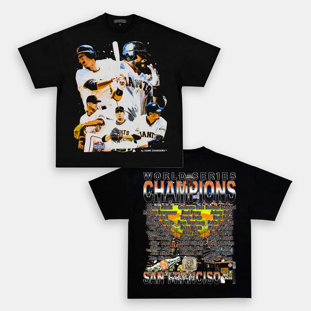 2012 WORLD SERIES CHAMPS - GIANTS TEE - [DS] Hoodie, Sweatshirt | CiraTrend.com (Image 4)