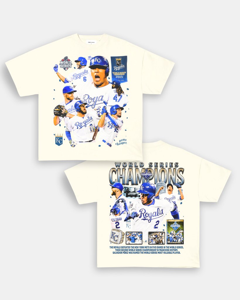 2015 WORLD SERIES CHAMPS - ROYALS TEE - [DS]