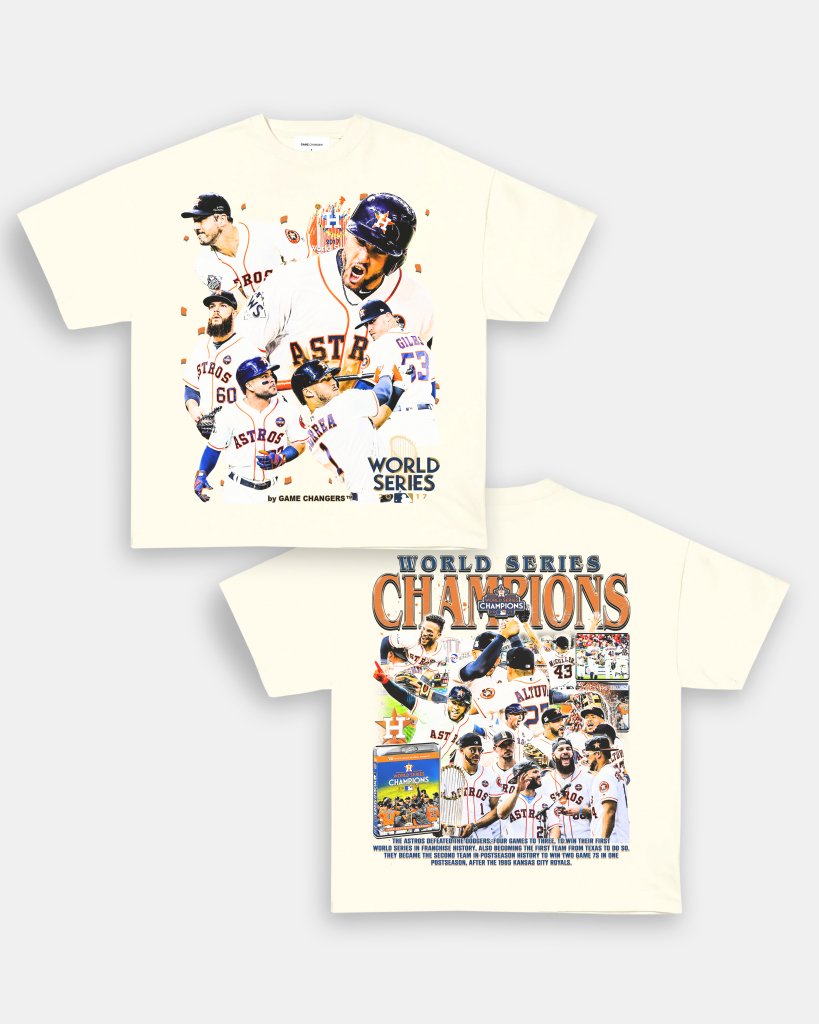 2017 WORLD SERIES CHAMPS - ASTROS TEE - [DS]