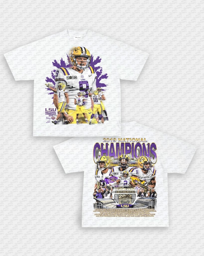 2019 NATIONAL CHAMPS - LSU TEE - [DS]