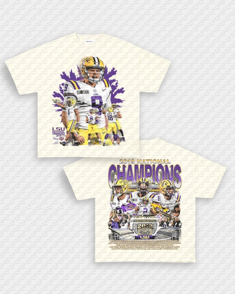 2019 NATIONAL CHAMPS - LSU TEE - [DS]