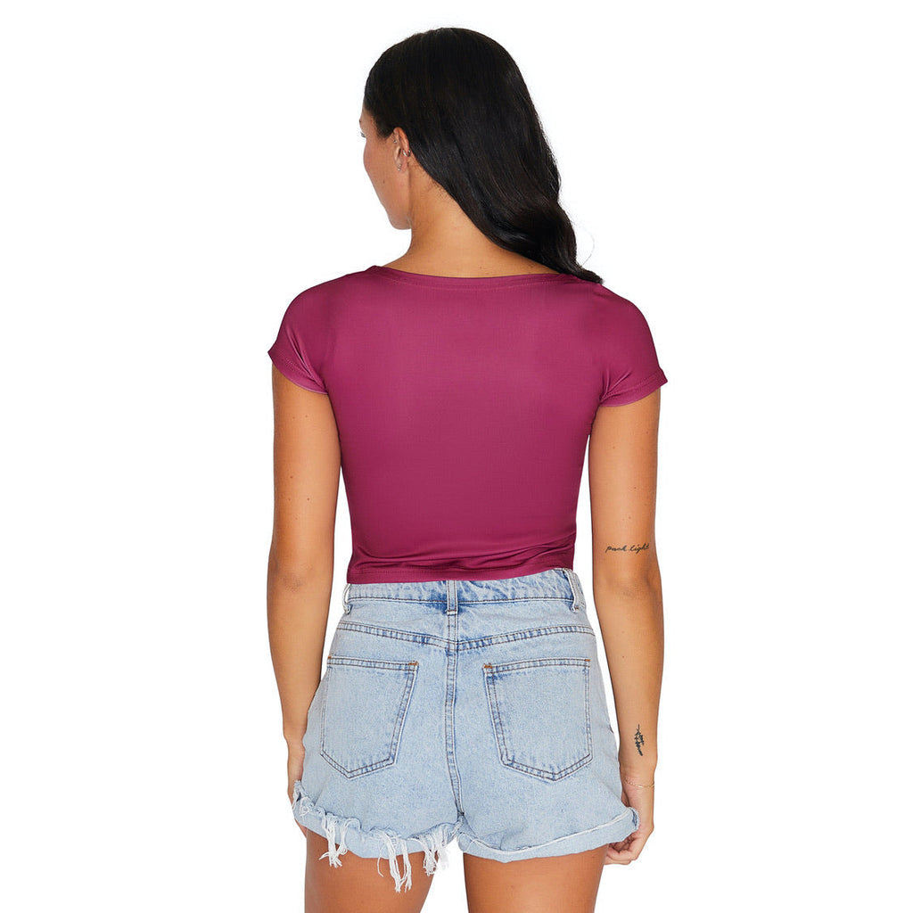 Arizona State ASU Maroon Babydoll Womens Tee Shirt Hoodie, Sweatshirt | CiraTrend.com (Image 4)