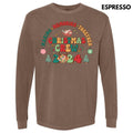 2024 Christmas Crew Long Sleeve Comfort Colors T-Shirt 'NLB' Hoodie, Sweatshirt | CiraTrend.com
