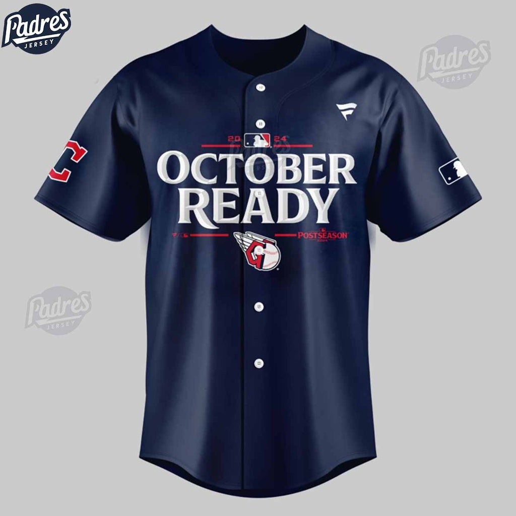 2024 Cleveland Guardians October Ready Postseason Baseball Jersey Style - Padres Jersey Oasis: Elevate Your Baseball Style Game