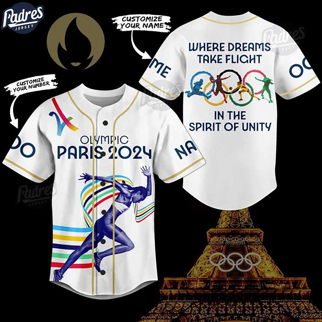 2024 Olympic In Paris Custom Baseball Jersey - Padres Jersey Oasis: Elevate Your Baseball Style Game