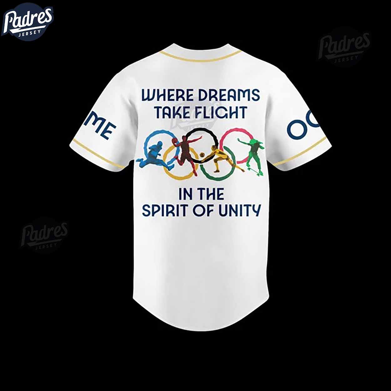 2024 Olympic In Paris Custom Baseball Jersey - Padres Jersey Oasis: Elevate Your Baseball Style Game