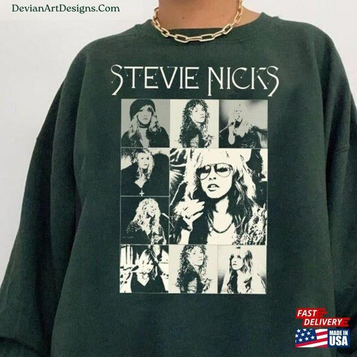 2024 Stevie Nicks Live In Concert Sweatshirt Vintage Fan Gifts Sweatshirt T-Shirts, Hoodie | CiraTrend.com