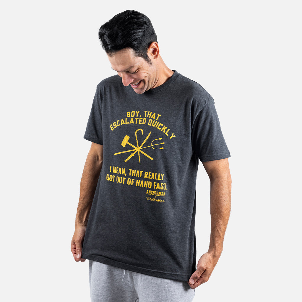 ANCHORMAN NEWS TEAM FIGHT SHIRT Hoodie, Sweatshirt | CiraTrend.com (Image 4)