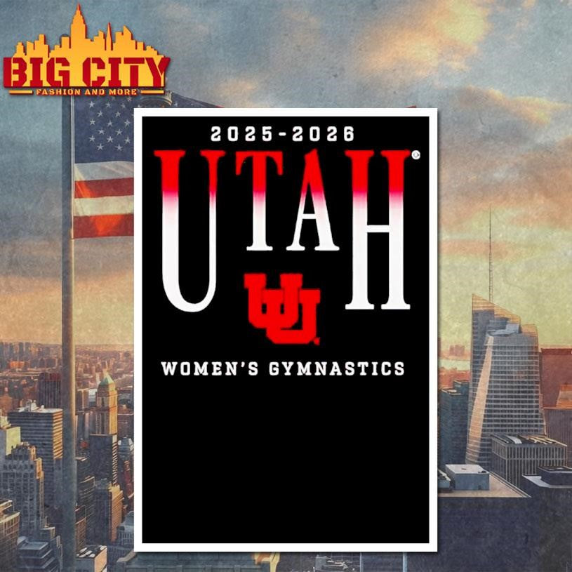 2025 2026 Utah Women’s Gymnastics Team Players Shirt