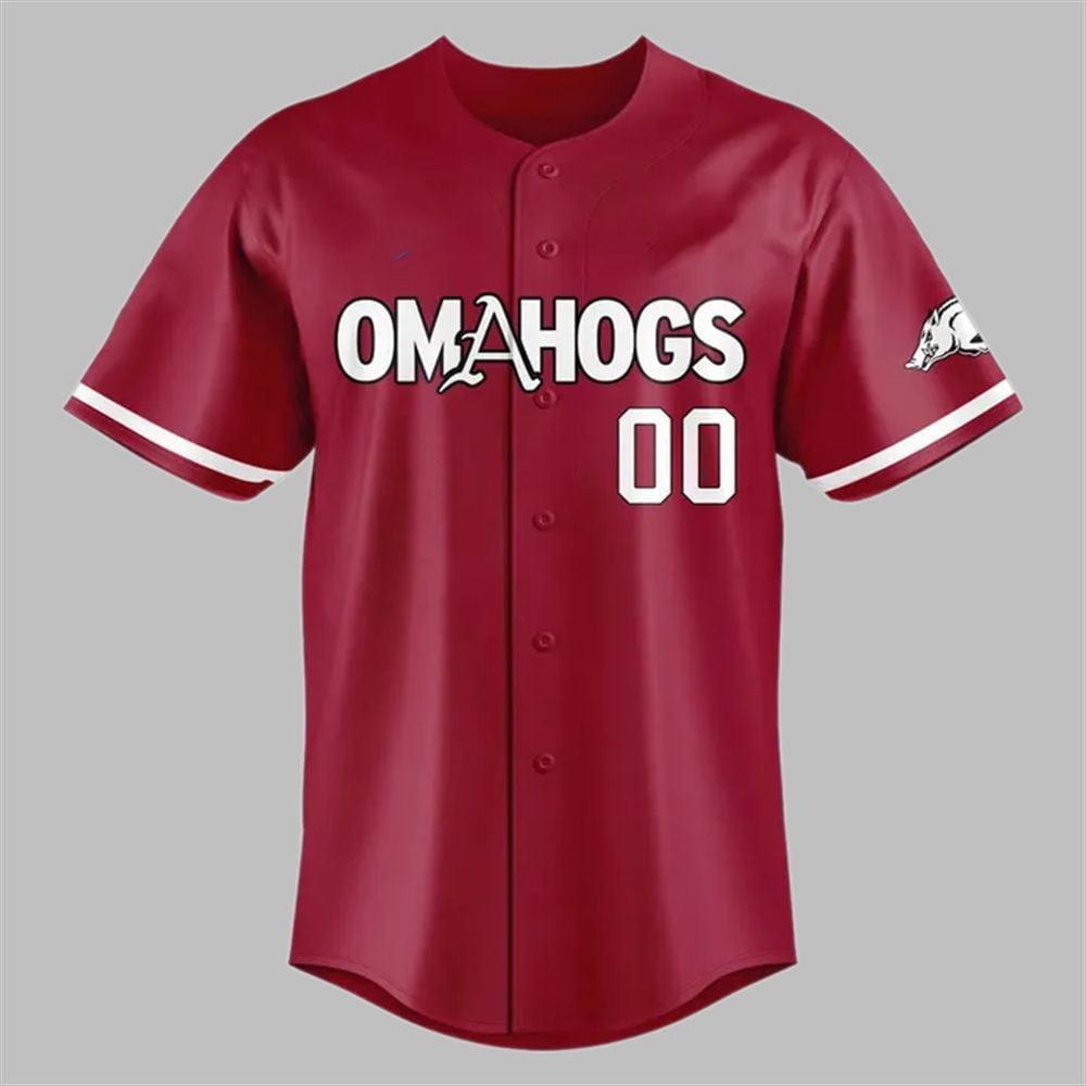 2025 Arkansas Baseball Omahogs Jersey - Grishko.com