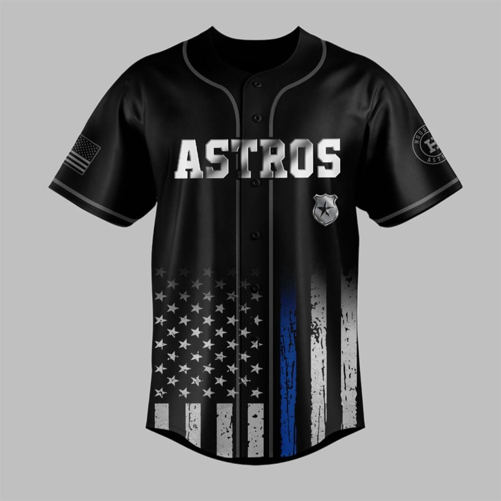 2025 Astros Law Enforcement Night Jersey - Grishko.com
