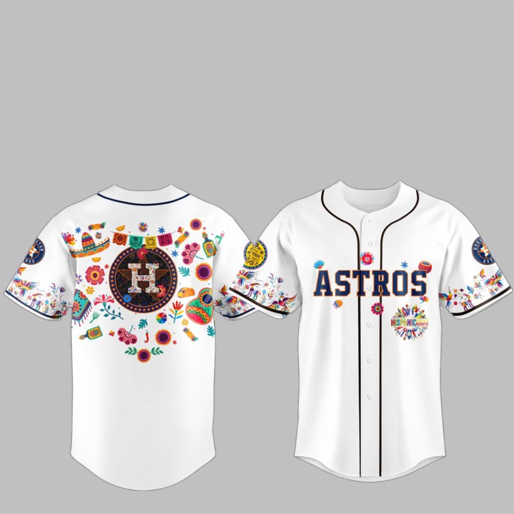 2025 Astros National Hispanic Heritage Month Jersey - Grishko.com