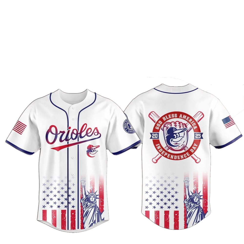 2025 Baltimore Orioles 4th Of July Independence Day Jersey - Grishko.com